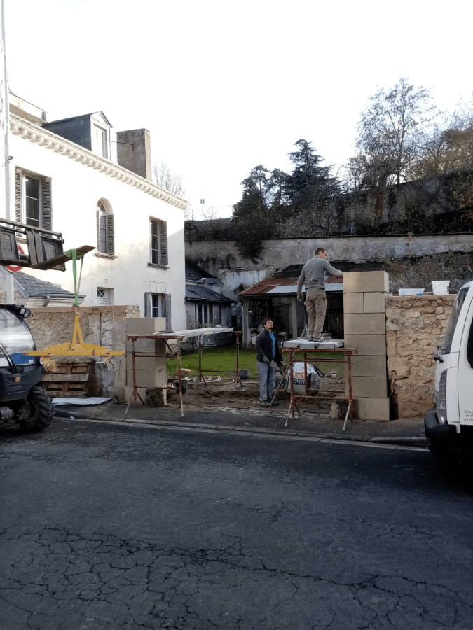 Réalisations en maçonnerie à Tours